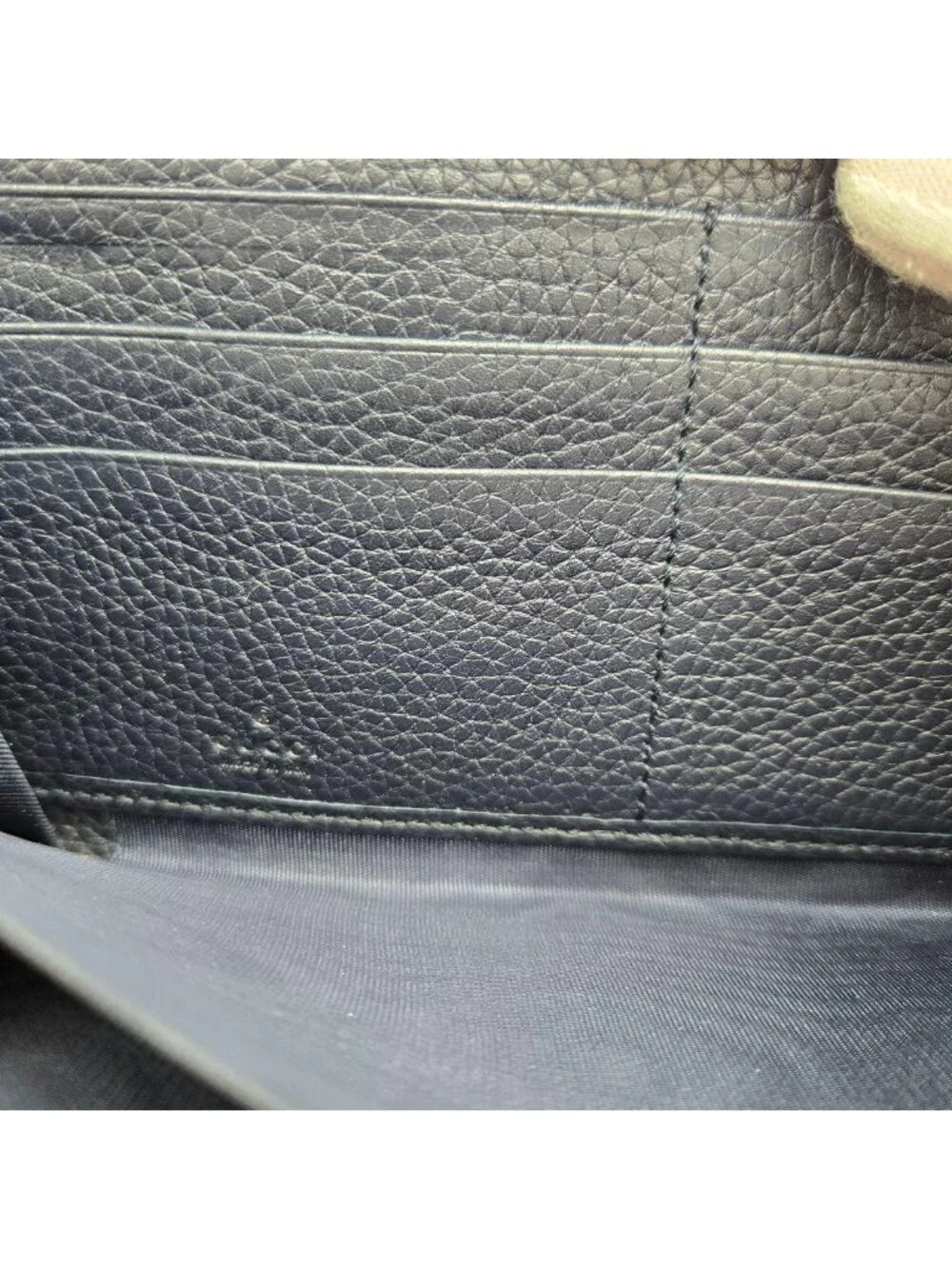 Gucci Wallet Interlocking GG Navy - Picture 13 of 15